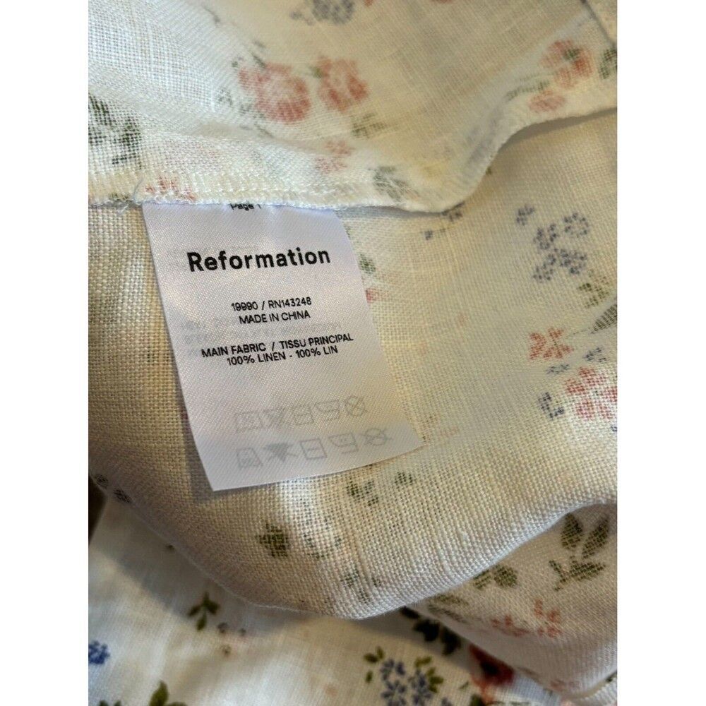 NWT. Reformation Sanford Halter Dress Sz 10 - Picture 8 of 10